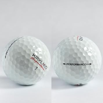 Kirkland Signature Performance Plus - بالقرب من Mint AAAA Grade - كرات الجولف المستعملة المعاد تدويرها - 50 عبوة