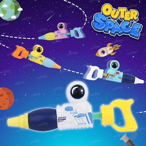 Image of Zest 4 Toyz Holi Pichkari Water Gun Toy for Kids Space Astronaught Themed High Pressure Holi Water Gun for Festival & Summer Pool Party Fun (Pack of 1)