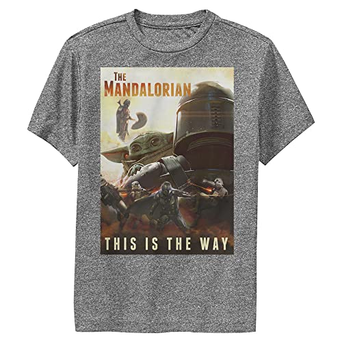 T-shirt Star Wars Mandalorian garçon t-shirt résistant lavages répétés