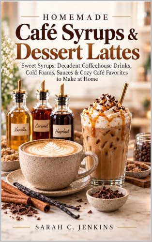 Homemade Café Syrups & Dessert Lattes: Sweet Syrups, Decadent Coffeehouse
