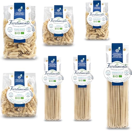 Senatore Cappelli Pasta Originale dal 1915 Grani Antichi, Italiano 100% Artigianale Trafilata al Bronzo a Bassa Temperatura (7x500g)