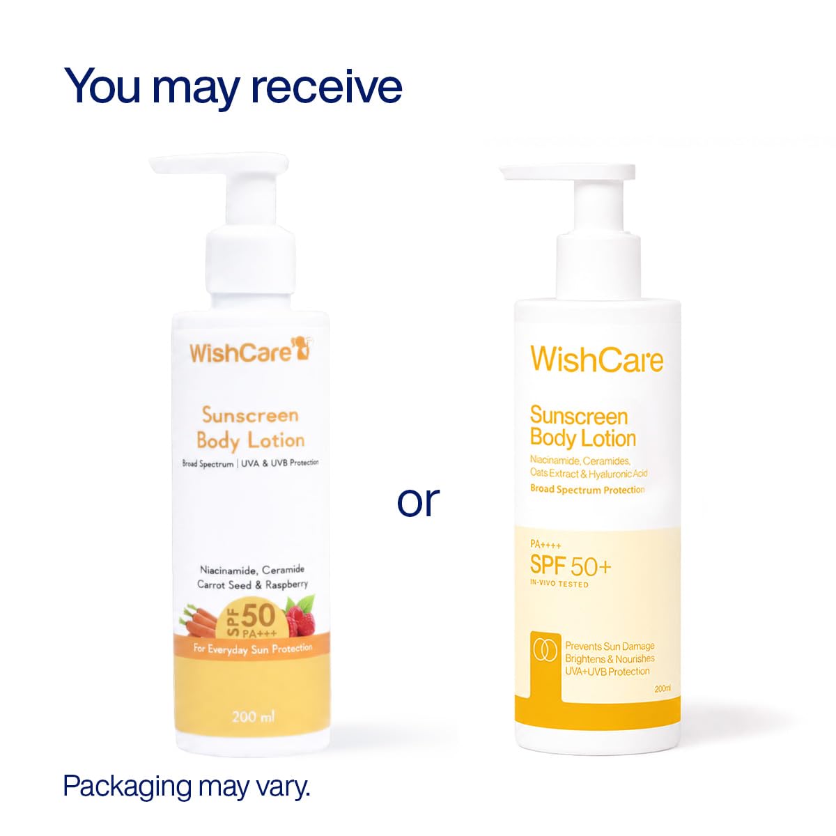 WishCare Sunscreen Lotion SPF 50 - No White Cast -6