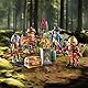 PLAYMOBIL Novelmore 71487 My Figures: Ritter von Novelmore, mit Zwei Novelmore-Rittern und Zwei Burnham Raiders, individuell zusammenstellbare Figuren, detailreiches Spielzeug für Kinder ab 5 Jahren