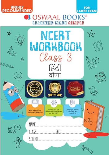 Oswaal Workbook Based on NCERT Textbook Veena Hindi Class 3 | Wit...