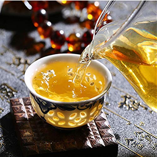 通用 357g (0.787LB) Té PU Erh Chino Té Puer Crudo Té Verde Quemador de Grasa Bohai Lao Ban Zhang Árboles Viejos Té PU erh… - Imagen 7