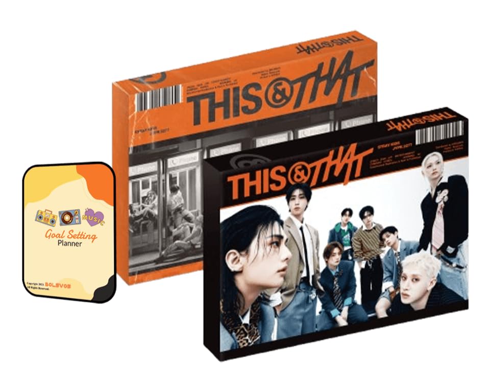 THIS & THAT Stray Kids Album [THIS + THAT (2 types) Full Set Standard ver.]+Pre Order Benefits+BolsVos Idol-Inspired Freebies Mini Album