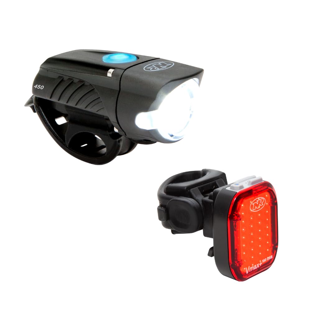 Amazon.com : NiteRider Swift 450 + Vmax+ 180 Front & Rear Bike