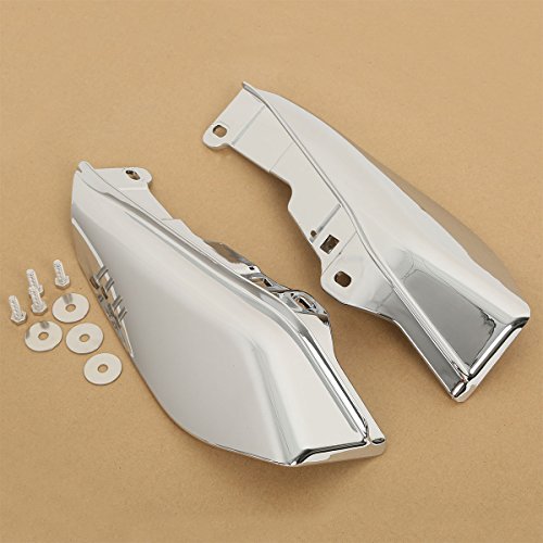 Xmt-Moto Chrome Mid-Frame Air Deflector Fits For Harley-Davidson Touring And Trike Models. Original Equipment On Flhtcu, Flhtcul, Fltru, Flhtk, Flhtkl And Flhtcutg Models 2009-2016 #TOP2