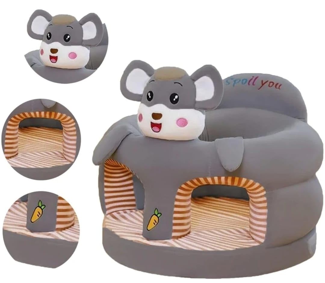 FLOATING DREAMS Plush Baby Sofa Seat | Birthday Gift Return Gift Seat (Use for 0 Month to 2 Year) 2