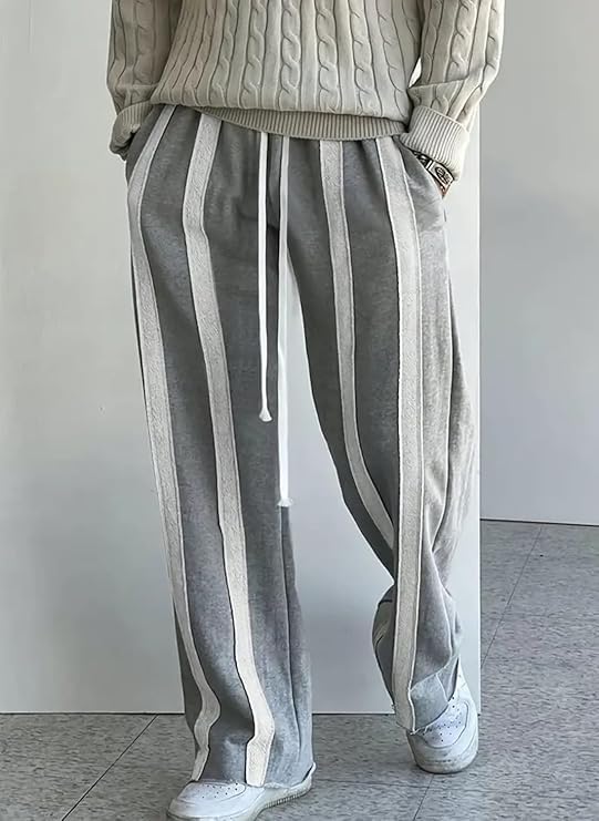 Image of BE SAVAGE Men's Baggy Track Pants - Comfortable Joggers for Gym & Casual Wear