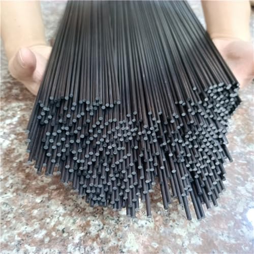 20PC 0.8mm 1mm 1.3mm 1.5mm 2mm 3mm 4 5mm 6mm (500mm) Carbon Fiber Rod for RC Plane DIY Tool High Strength Light Weight Solid Bar Carbon Fiber Rods(10PC 4x500mm)