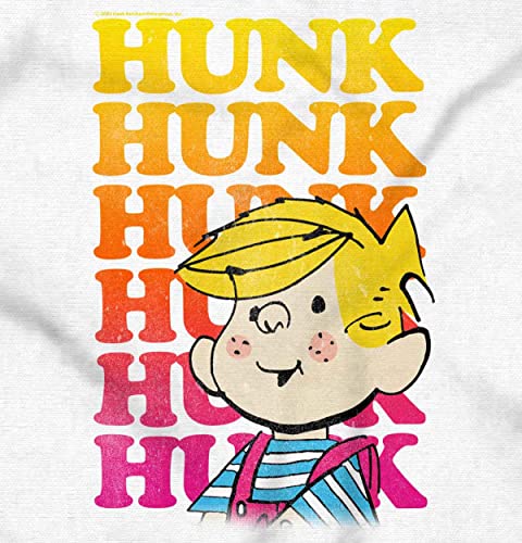 Brisco Brands Retro Dennis The Menace Hunk Gradient Youth T Shirt Tee Boys2