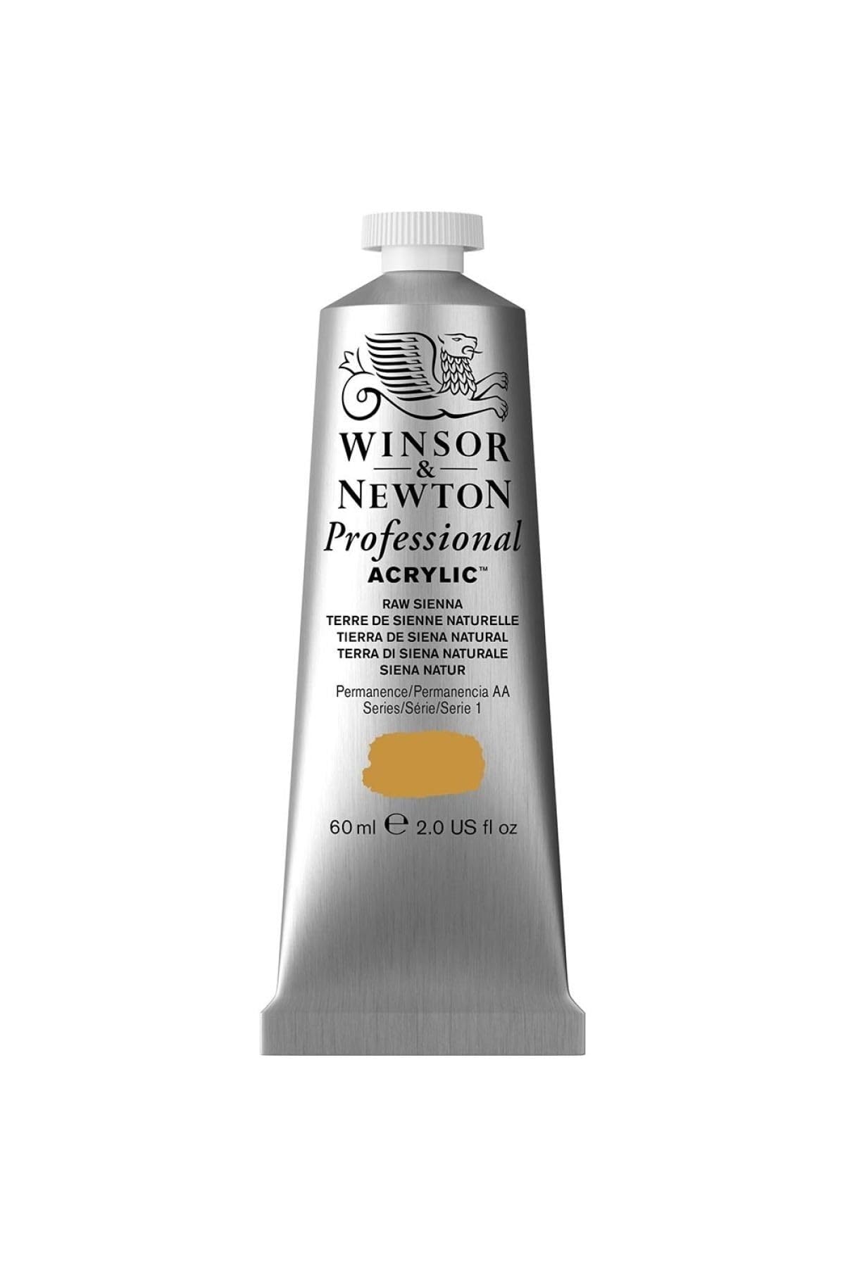 Winsor and Newton - Professional Artists' Acrylic Colour - 60ml - Raw Sienna