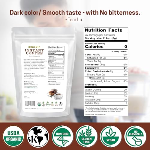 Z Natural Foods Organic Instant Coffee