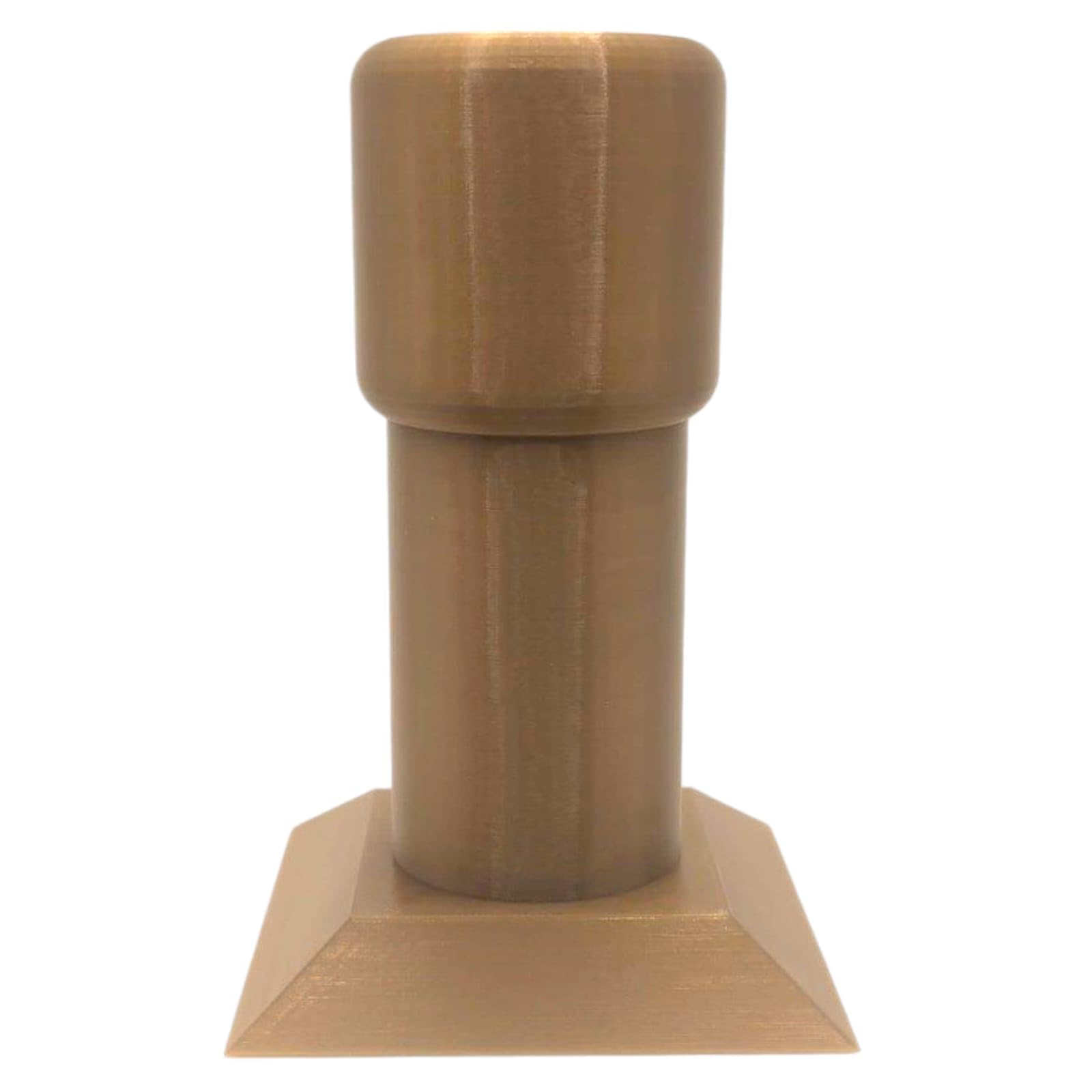 Formula 1 Helmet Display Stand, Free Standing, 1/2 Scale (Gold)