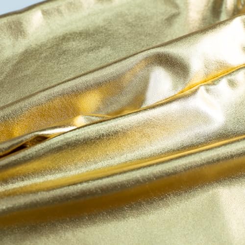 LOLANTA Girls Metallic Leggings, Kids Stretchy Tights, Ankle Length Shiny Dance Pants4