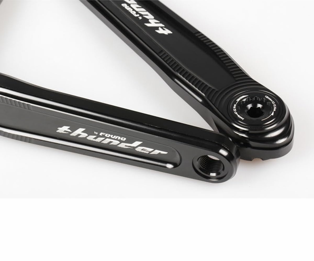 Pedivella Sinistra AltaLine 165mm Nera - Quadrato JIS, Per Bici Da Corsa/ Città/ MTB Vintage