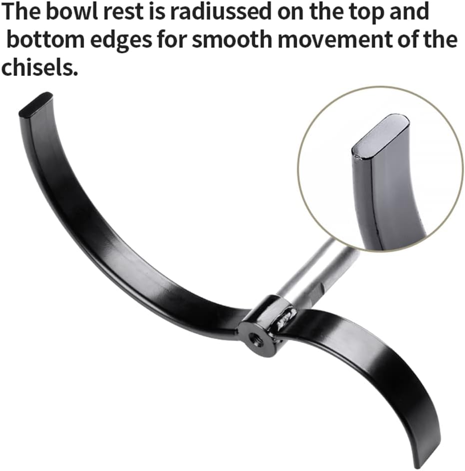 NAGU Both 8-1/2" (218mm) & 5-3/16" (132mm) Diameter Curve"S" Bowl Rest
