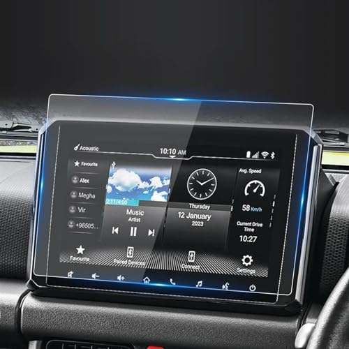 Film Écran Suzuki Jimny Évite les Rayures sur Votre Console