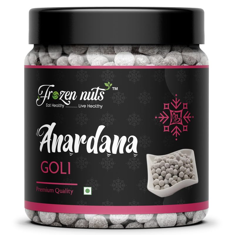 FROZEN NUTS Pachak Delicious Anardana Goli | Digestive Anardana Goli |After-Meal Mouth Freshener | Mukhwas (900 Gram)
