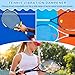 YELARXI Tennis Dampener, Heart Silicone Tennis Racket Dampeners Racket Shock Absorber to Reduce Vibration Soft Cute Fit for (Players/Universal Fit for All Racquets) 6 Pcs & 2 Colors