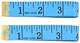 Soft Tape Measure for Sewing - LeBeila 2 Pack Measuring Tape for Body Measurements Flexible Fibre Glass Reverse Side Tailor Cloth Ruler 60