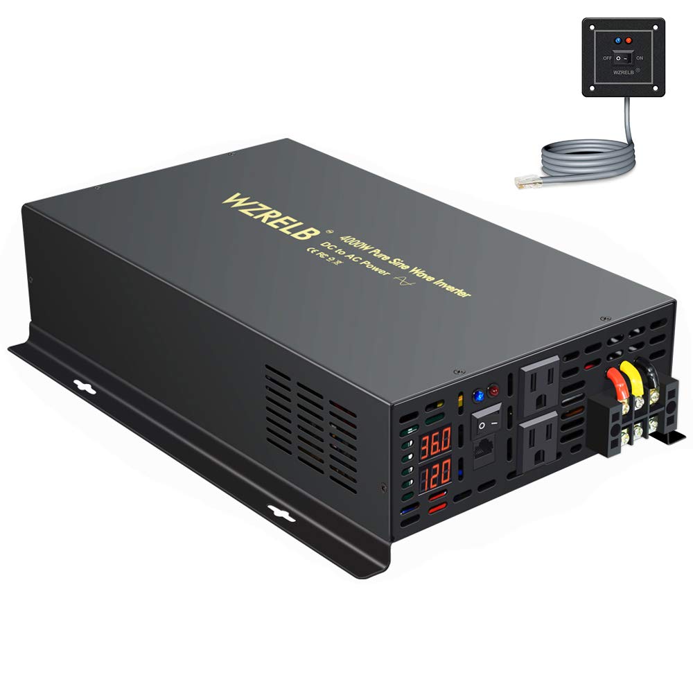 Buy WZRELB 4000W Continuous Power Pure Sine Wave Inverter DC 36V to AC