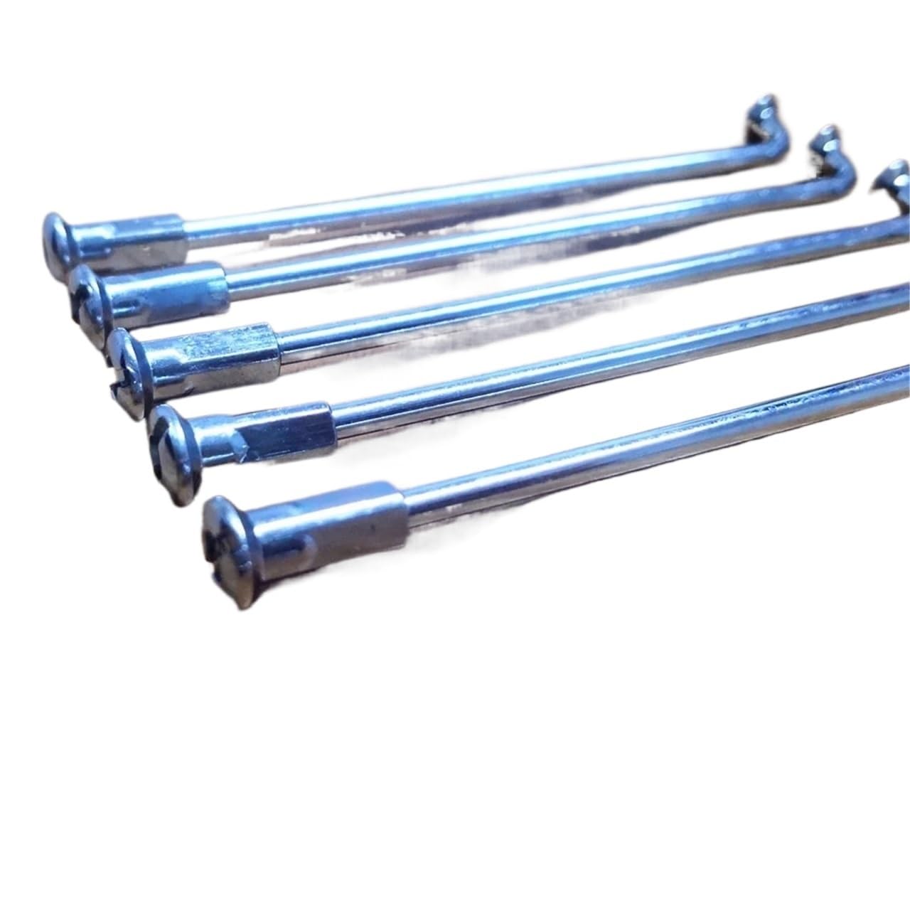 36 szt., 10G, elektryczne szprychy motocyklowe 10G, średnica 3,18 mm, długość 105-305 mm ze stali ciężkiej z zaczepami do naprawy kół (190 mm)
