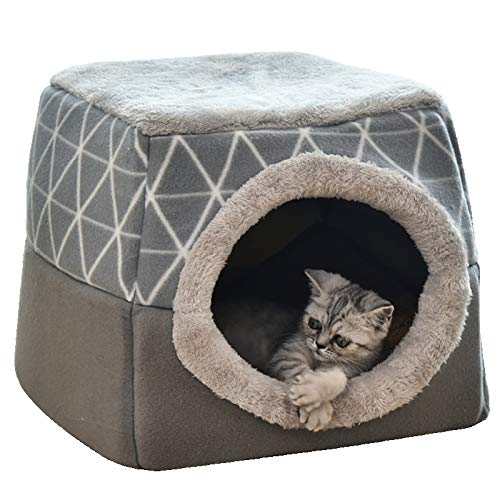 Lettiera per gatti Four Seasons Capsule Cat House Villa Closed Kennel House Forniture per animali domestici Letto per gatti Prodotti per animali domestici Cat Bed-A,L