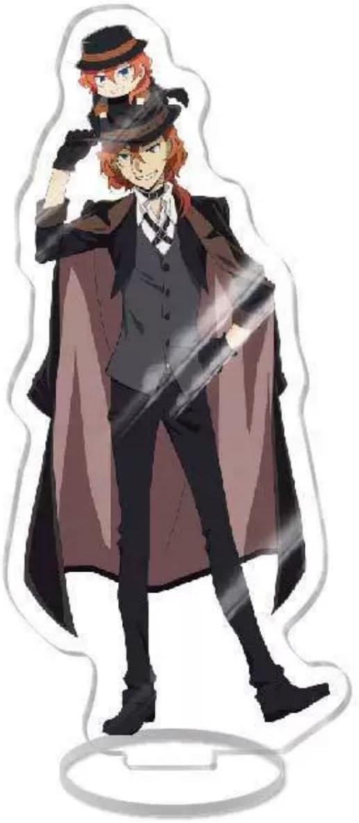 dazai osamu Anime Acrylic Standing Figure Stand Acrylic Stand Model Collections Peripheral Table Cosplay Decoration (Nakahara Chuya 2)