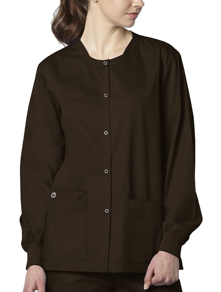 WonderWink Women's Snap Front Jacket