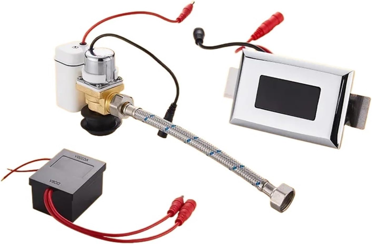 Infrared Automatic Integrated Sensor Urinal,Toilet Concealed Flush Valve,Standing Solenoid(Sensor Panel C)