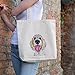 Golden Doodle Tote Bag - White Labradoodle Lover Gift - Labradoodle Golden Doodle Totes -Handmade Totes - Doodle Canvas Totes - Grocery Bag - Beach Bag - Doodle Gifts for Women - Doodle Lovers