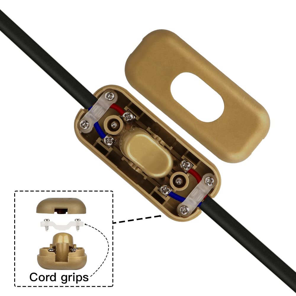 Inline Switch Zevnico Lamp Switch 5 Pack In Line Light Switches ...