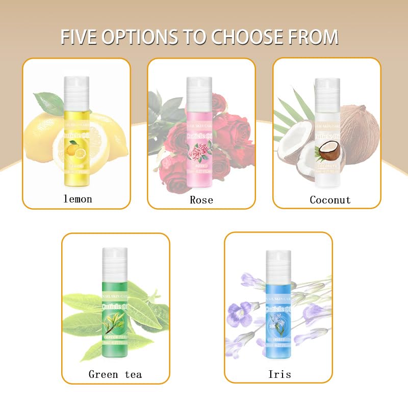 8ml Cuticle Oil Pen Rose Scent,cuticle oil moisturizing nail care to prevent hangnails, cuticle oil for nail growth and strength