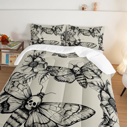 Idée cadeau Halloween parure de lit tête de mort pour chambre de garçon