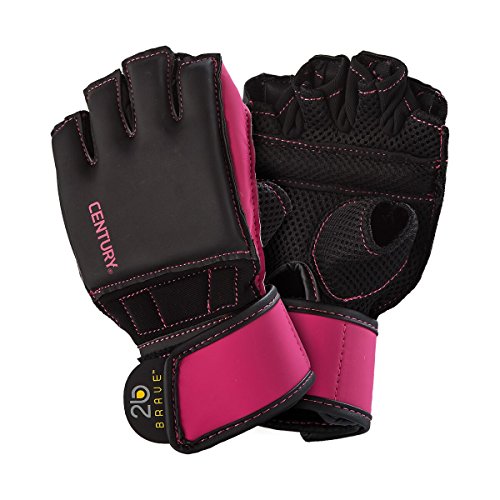 Century Women's Brave Grip Bar Bag Gloves Black/Pink