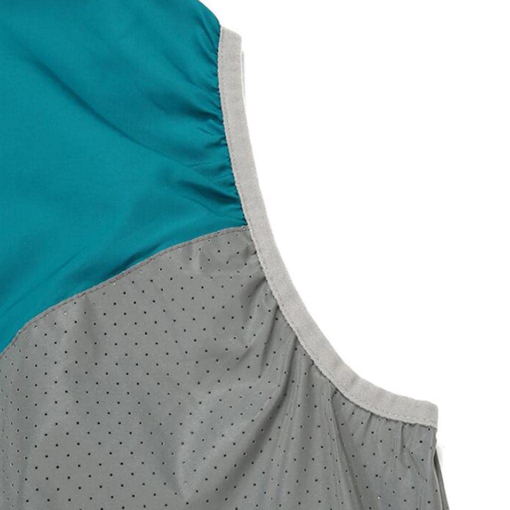 Summer Cycling Reflective Vest Coat Lightweight Mesh Bicycle Gilet Tops XL (66030750JEL)-image-15