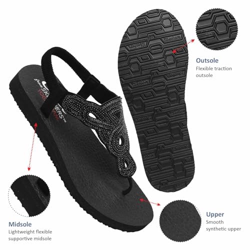 Image of Skechers Womens Meditation - Pearl Perfection Sandals