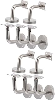 OSALADI 10 Pcs Staircase Handrail Bracket Shelf Bracket Wood Bracket Wood Shelf Bracket Staircase Handrail Brackets Stair Railing Bracket Stair Railing Brackets Handrail Holder for Stairs