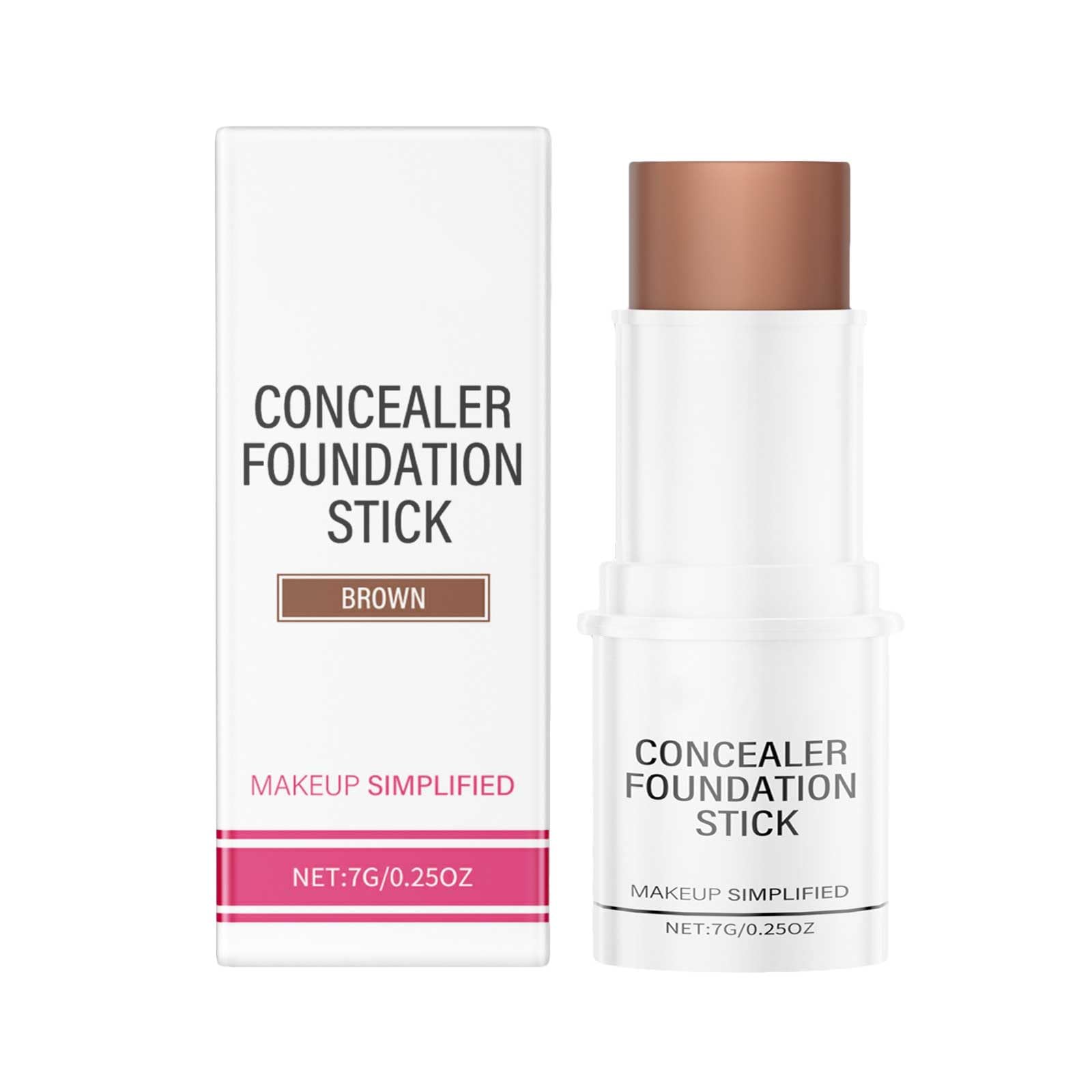 Full Coverage Foundation Stick Longwear Makeup Concealer And Contour Stick for All Skin Types 02