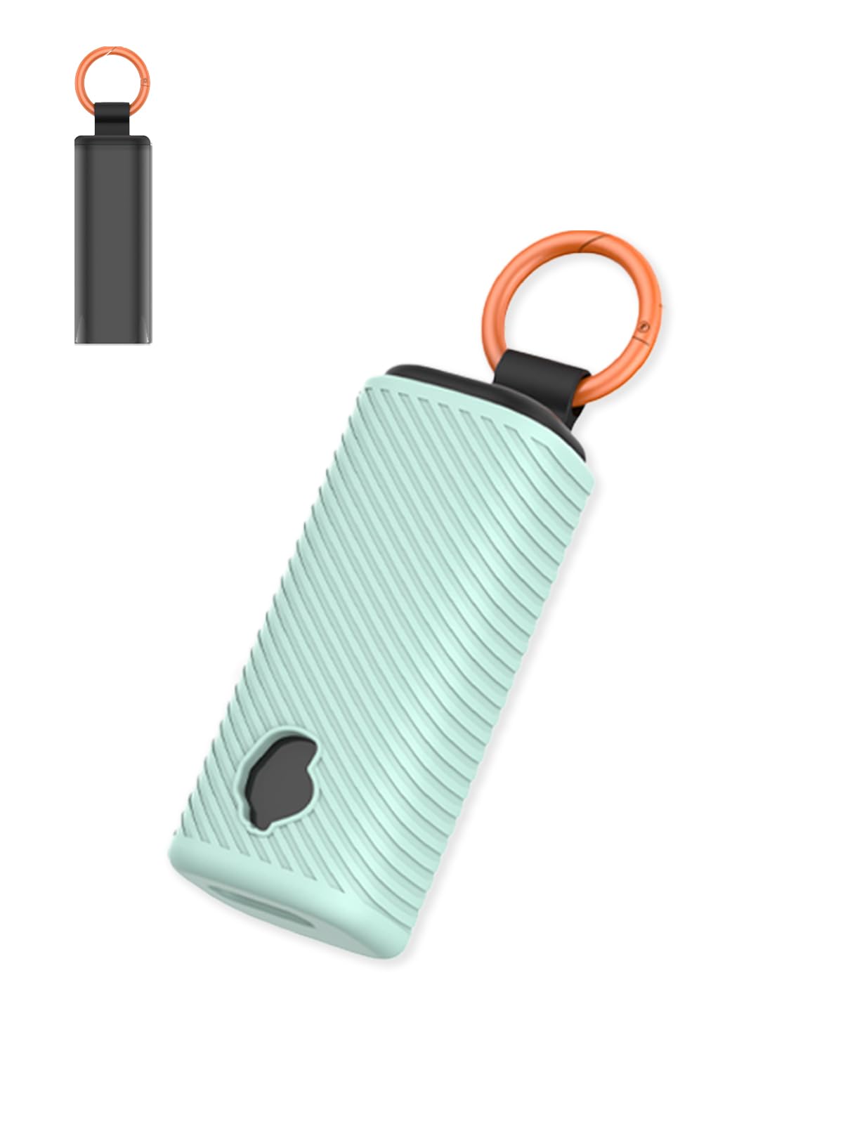 Compatible with Skull Candy Dime Evo in-Ear Wireless Earbuds,Premium Silicone Shockproof Protection Skin Touch Charging Port Accessible, Front LED