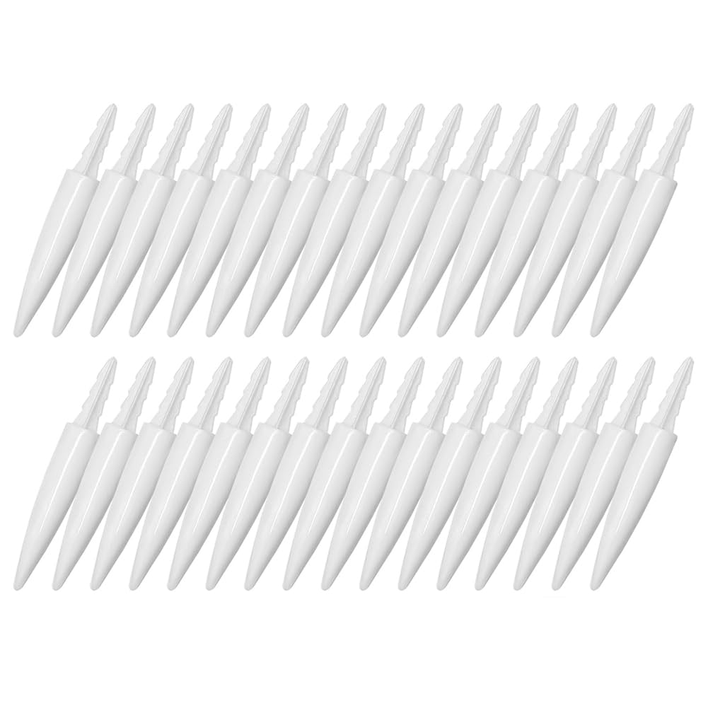 Vjsujehgy 32PCS Halloween Pumpkin Teeth, Spooky Pumpkin Fangs, Lantern Teeth for Halloween Home Decoration School Activities