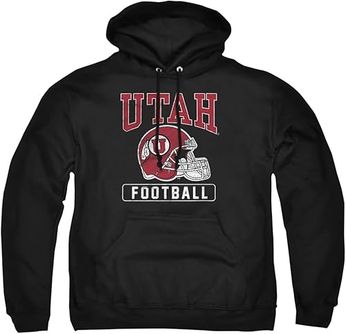 University of Utah Sudadera con capucha oficial de baloncesto unisex para adultos