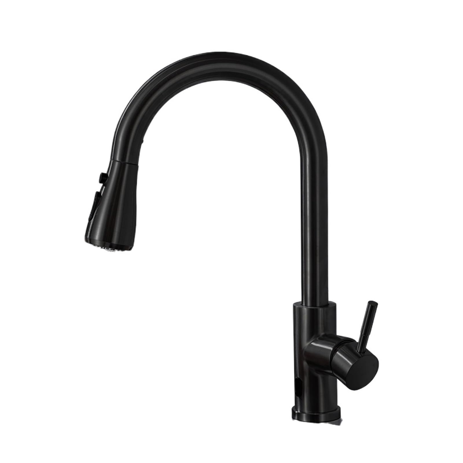 Smart Touchless Kitchen Faucets Crane for Sensor Kitchen Water Tap Sink Mixer Rotate Touchless Faucet Sensor Water Mixer(Hwx-Black)