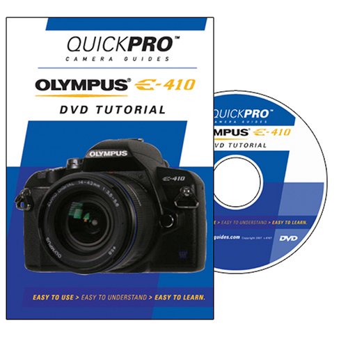 Olympus E-410 Instructional DVD by QuickPro Camera Guides