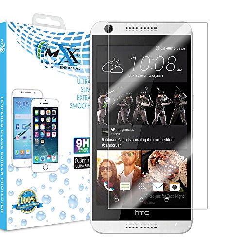 MXX 2.5D 9H Hardness 0.3mm Super Slim, HD Clarity Anti-Scratch Premium Screen Protector Tempered Glass for HTC Desire 626 / 626S, Pack of 1