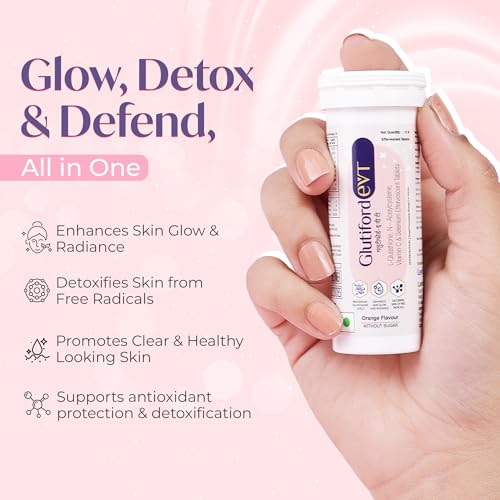 Image of Glutiford EVT Glutathione & Vitamin C Effervescent Tablets, 15 Tablets