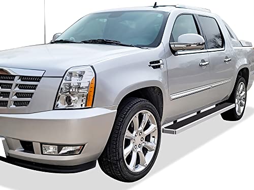 Estribos de acero inoxidable 6 pulg para Cadillac Escalade miniatura 2