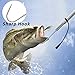 SAN LIKE Telescopic Fishing Gaff,Aluminum/Fiberglass Pole with Nonslip Rubber Handle,Stainless Steel Hook with M8 Screw, Fish Gaff Can Float When Extending - Good for Freshwater and Saltwater Fishing